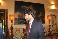Il ministro Dario Franceschini a Villa Lante