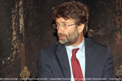 Il ministro Dario Franceschini a Villa Lante