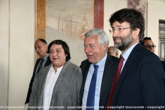 Il ministro Dario Franceschini a Villa Lante