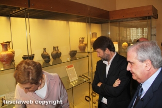 Il ministro Franceschini alla sala dei Cavalli alati
