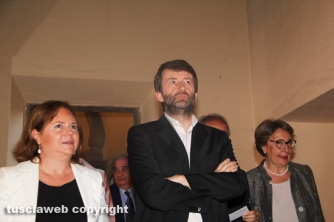 Il ministro Franceschini alla sala dei Cavalli alati