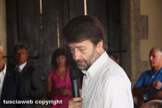 Il ministro Franceschini alla sala dei Cavalli alati