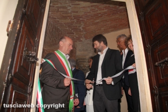 Il ministro Franceschini alla sala dei Cavalli alati