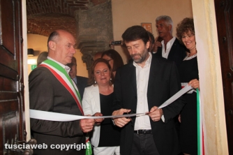 Il ministro Franceschini alla sala dei Cavalli alati