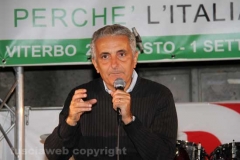 Il ministro Gaetano Quagliariello alla festa dell\'Unità