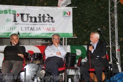 Il ministro Gaetano Quagliariello alla festa dell\'Unità