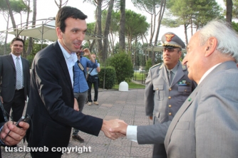 Il ministro Maurizio Martina e l\'europarlamentare Simona Bonafè