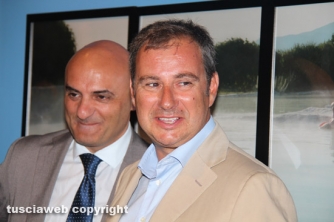 Il ministro Maurizio Martina e l\'europarlamentare Simona Bonafè