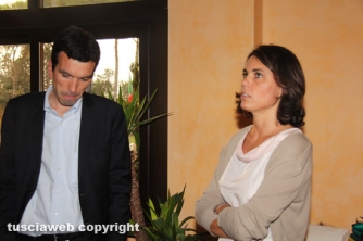 Il ministro Maurizio Martina e l\'europarlamentare Simona Bonafè