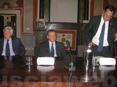 Il ministro Profumo in visita all\'università della Tuscia