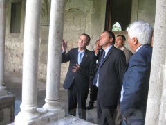 Il ministro Profumo in visita all\'università della Tuscia
