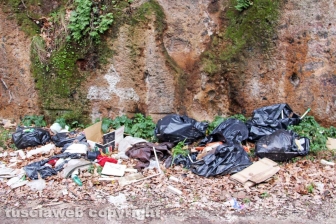 Il monnezzaio di strada Riello