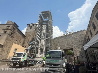 Macchina di Santa Rosa - Il montaggio di Dies Natalis