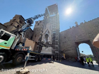 Macchina di Santa Rosa - Il montaggio di Dies Natalis