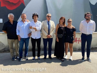 Il murales "La tua Rosa"