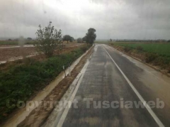 Il nubifragio nella Tuscia - Le immagini della zona di Tarquinia