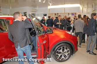 Il nuovo Kia Sportage si mette in mostra
