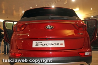 Il nuovo Kia Sportage si mette in mostra