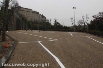 Il nuovo parcheggio di via Sant'Antonio
