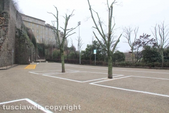 Il nuovo parcheggio di via Sant'Antonio