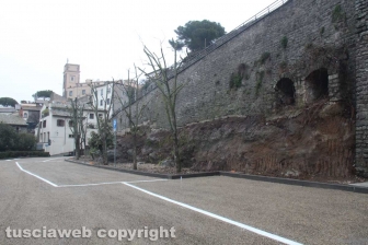 Il nuovo parcheggio di via Sant'Antonio