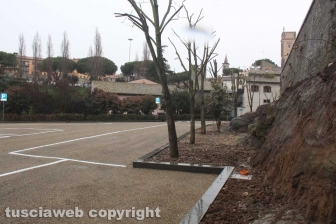 Il nuovo parcheggio di via Sant'Antonio