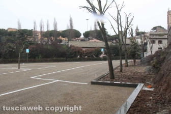 Il nuovo parcheggio di via Sant'Antonio