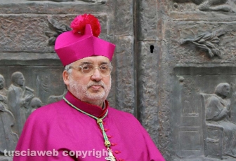 Il vescovo di Civita Castellana Marco Salvi