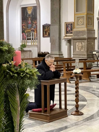 Il nuovo vescovo Piazza in visita a Santa Rosa, alla Quercia, al carcere e a Villa Rosa