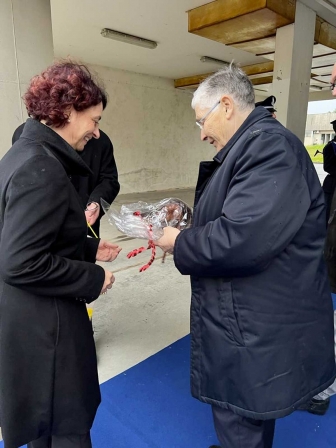 Il nuovo vescovo Piazza in visita a Santa Rosa, alla Quercia, al carcere e a Villa Rosa
