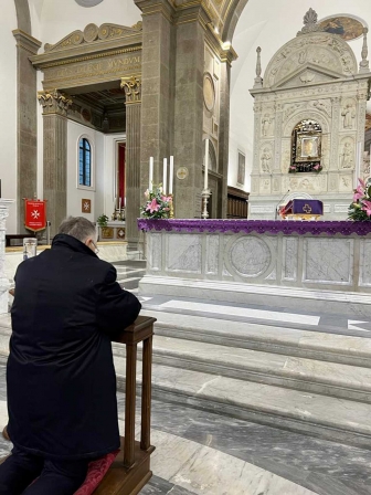 Il nuovo vescovo Piazza in visita a Santa Rosa, alla Quercia, al carcere e a Villa Rosa