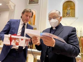 Il nuovo vescovo Piazza in visita a Santa Rosa, alla Quercia, al carcere e a Villa Rosa