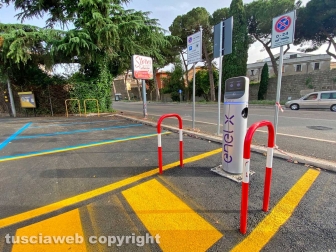 Viterbo - Il parcheggio di viale Raniero Capocci