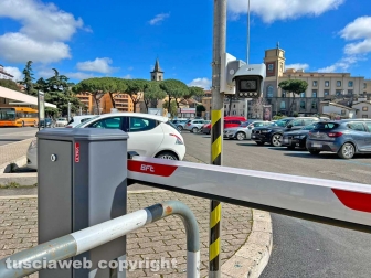 Il parcheggio del Sacrario