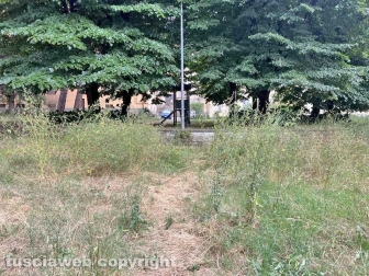 Il parco tra via Vanni e via del Massaro