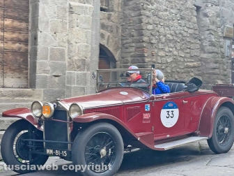 Viterbo - Il passaggio della Mille miglia