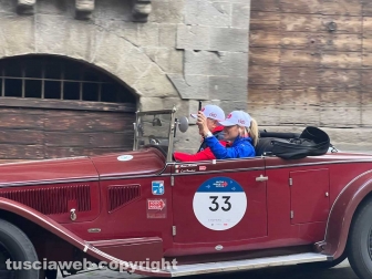 Viterbo - Il passaggio della Mille miglia