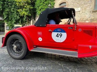 Viterbo - Il passaggio della Mille miglia