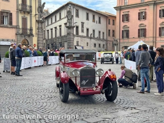 Viterbo - Il passaggio della Mille miglia