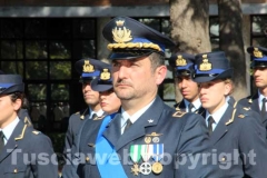 Il passaggio di consegne alla scuola marescialli Am
