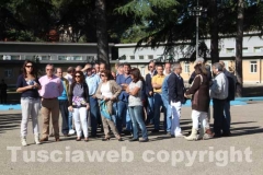 Il passaggio di consegne alla scuola marescialli Am