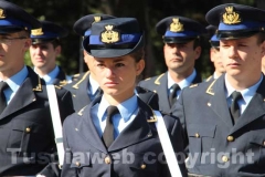 Il passaggio di consegne alla scuola marescialli Am