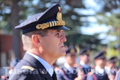 Il passaggio di consegne alla scuola marescialli Am