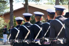 Il passaggio di consegne alla scuola marescialli Am
