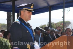 Il passaggio di consegne alla scuola marescialli Am