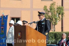 Il passaggio di consegne alla scuola marescialli Am
