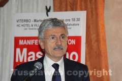 Massimo D\'Alema a Viterbo