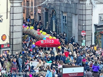 Il percorso della calza della Befana