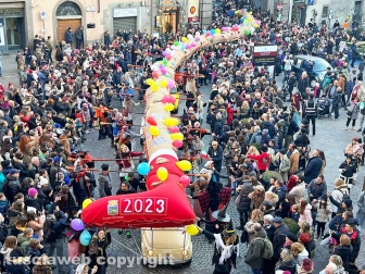 Il percorso della calza della Befana