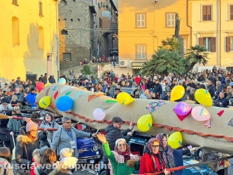 Il percorso della calza della Befana